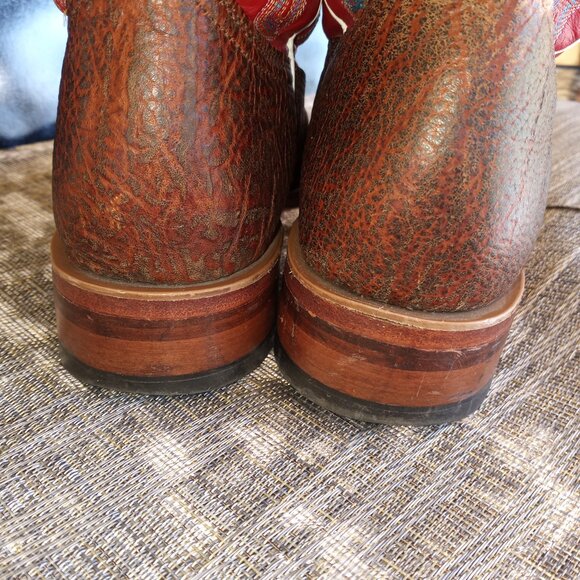 Boulet men's cowboy boots men's 8.5E (wide) - Picture 7 of 16